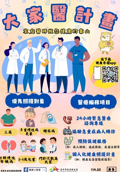 大家醫計畫照護網絡服務